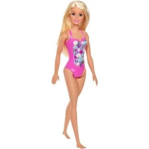 image of Barbie - Water Play Blonde Beach Doll