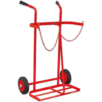 Image of Sealey Welding Gas Bottle Trolley