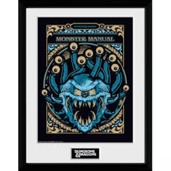 Image of Dungeons & Dragons - Monster Manual Collector Print