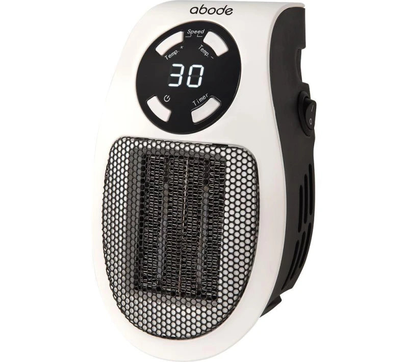 Image of ABODE APH1001 Portable Plug-in Heater - White 5056233836393