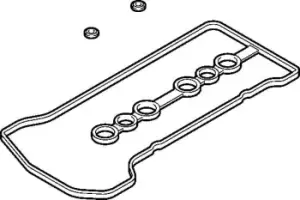 image of Cylinder Head Cover Gasket Set 457.380 by Elring