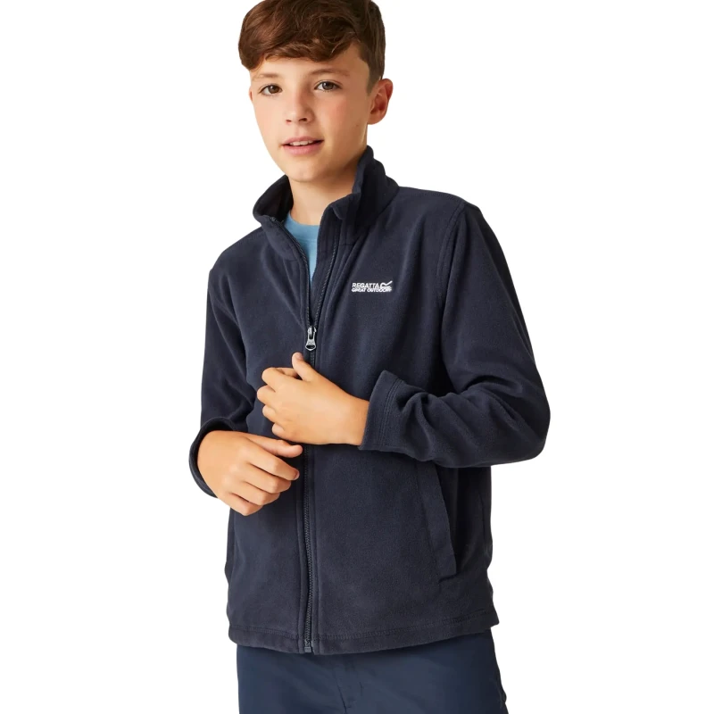 Image of Children's zipped fleece Regatta King II Bleu Unisex 14/15 ans
