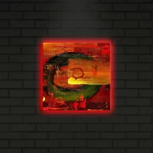 Image of 2828DACT-20 Multicolor Decorative LED Lighted Canvas Painting