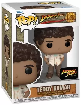 image of Indiana Jones Indiana Jones and the Dial of Destiny - Teddy Kuman vinyl figurine no. 1388 Funko Pop! multicolour