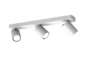 Image of Linear 3 Light Spotlight GU10, Matt White
