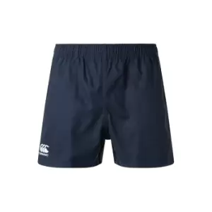 image of Canterbury Mens Professional Cotton Rugby Shorts (L) (Navy)