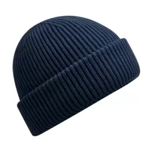 Image of Beechfield Wind Resistant Recycled Beanie (One Size) (French Navy)