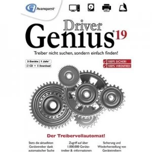 Image of Avanquest Driver Genius 19 1-year, 3 licences Windows System optimisation