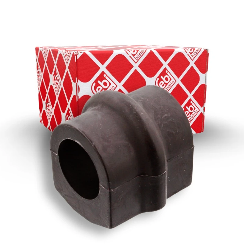 Image of FEBI BILSTEIN 42543 Stabilizer Bushes Rear Axle, Rubber Rubber Anti-roll Bar Bush Kit (1334)
