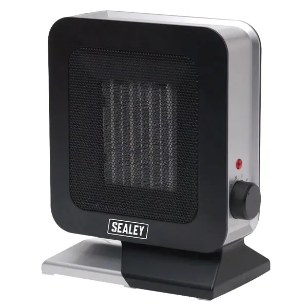 image of Sealey CH2013 Ceramic Fan Heater 1400W/230V 2 Heat Settings CH2013