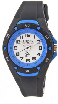 Image of Lorus Navy Blue Silicone Strap Watch
