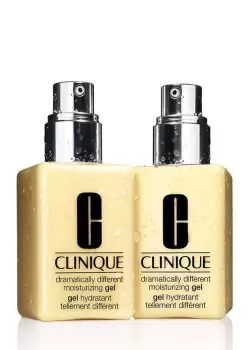 image of Clinique - Dramatically Different Moisturising Gel Set (2 x 125ml)