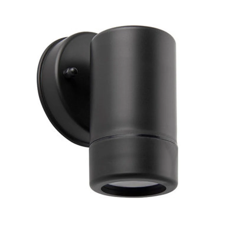 Image of Netlighting Icarus Outdoor Wall Downlight Black IP44 GU10 Black