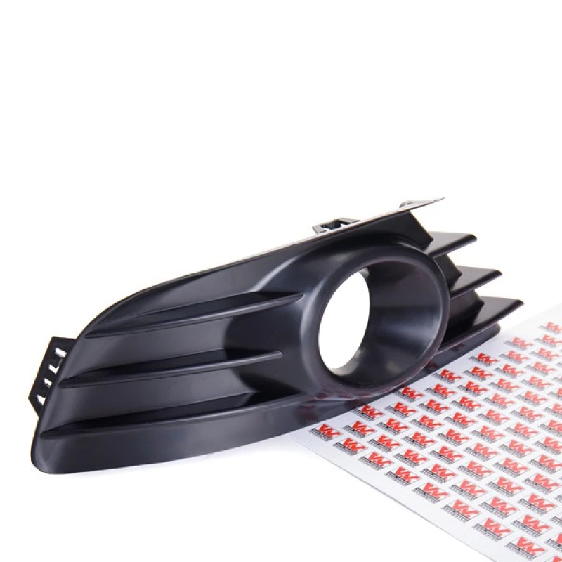Image of VAN WEZEL 0970593 Bumper Grill Fitting Position: Left Front, with hole(s) for fog lights Ventilation Grille,bumper (244)