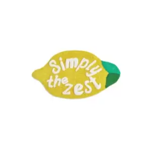 Image of Sassy B Simply the Zest Yellow Bath Mat