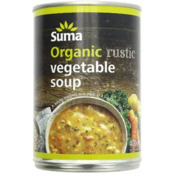 Image of Organic Rustic Vegetable Soup - 400g - 92714 - Suma