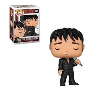 image of Pop Rocks 1968 Comeback Special Elvis Pop! Vinyl Figure