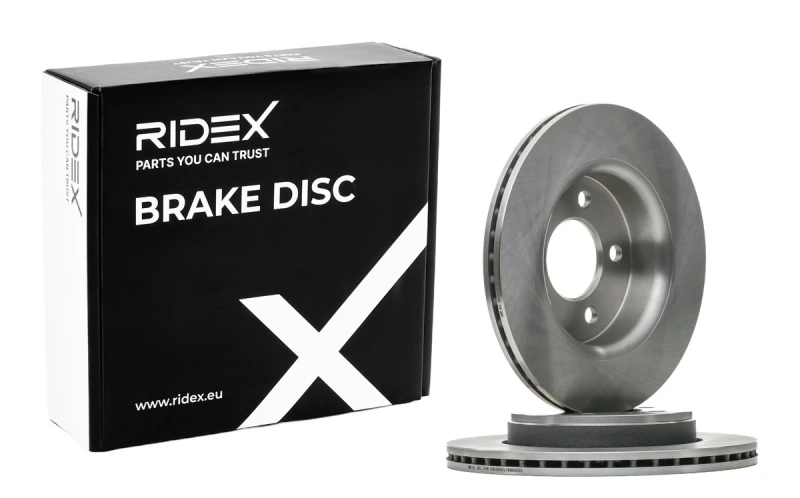 Image of Brake disc RIDEX 82B2421