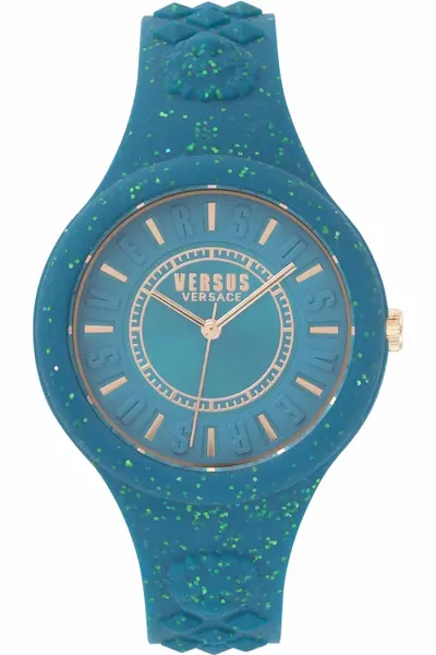 image of Versus Versace Unisex Versus Versace Fire Island Glitter Watch SPOQ180017