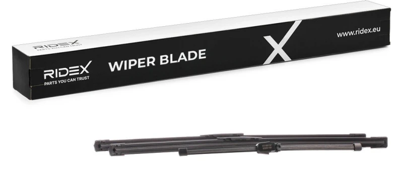 Image of RIDEX 298W17084 Wiper blade 530mm, Front and Rear, Beam Wiper Blade (298)