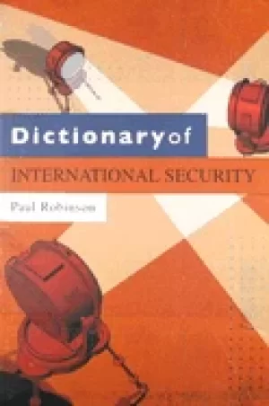Image of dictionary of international security