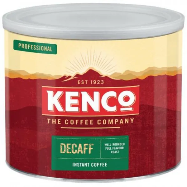 Image of Kenco Decaff Instant Tin Coffee 500g