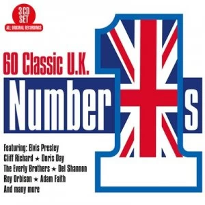 Image of 60 Classic UK Number 1s by Various Artists CD Album