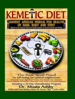 Image of The Kemetic Diet Food for Body Mind and Spirit by Muata Ashby Paperback