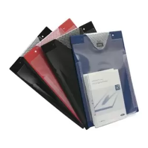 Image of Sac d'application avec ferm. velcro et corde Format A4 bleu ue 10 pieces Eichner