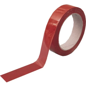 image of Kennedy - Red Vinyl Low Tack Tape - 25MM X 66M