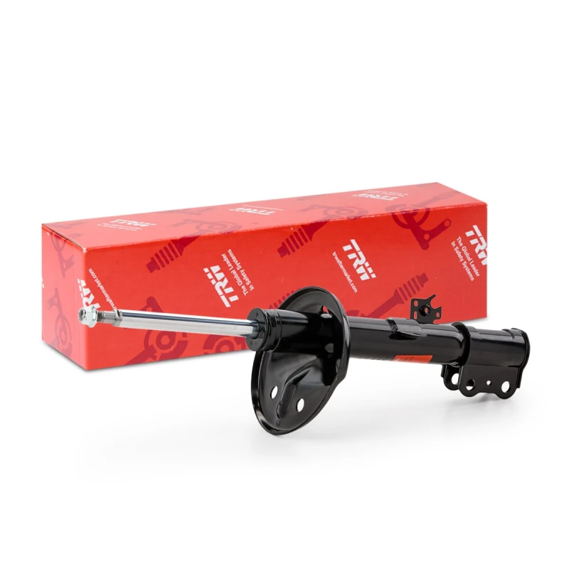 Image of TRW JGM1205SL Shock absorber Left, Gas Pressure, Twin-Tube, SINGLE, Suspension Strut, Top pin Shock Absorber (854)