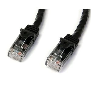 StarTech 5m Black Gigabit Snagless RJ45 UTP Cat6 Patch Cable 5m Patch Cord