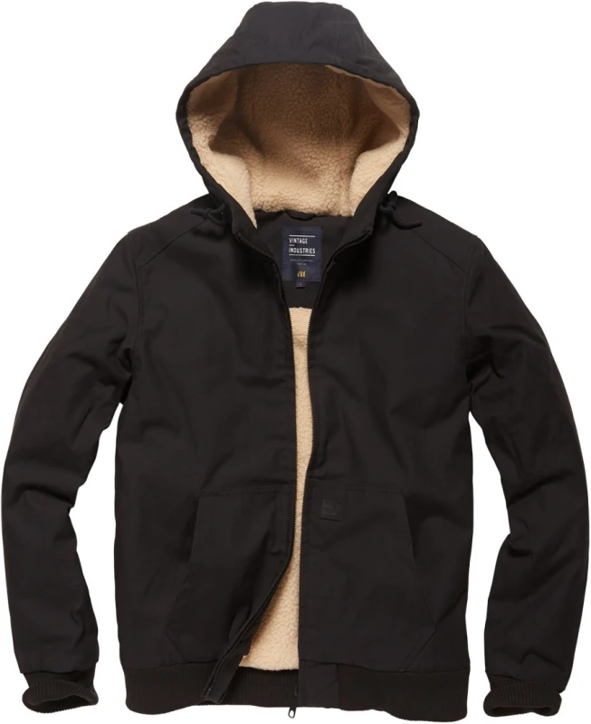 Image of Vintage Industries Datton Jacket Winter Jacket Black L Men
