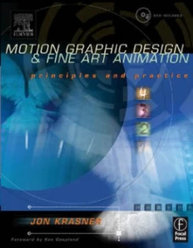 Image of Motion Graphic Design and Fine Art Animation by Jon Krasner Book