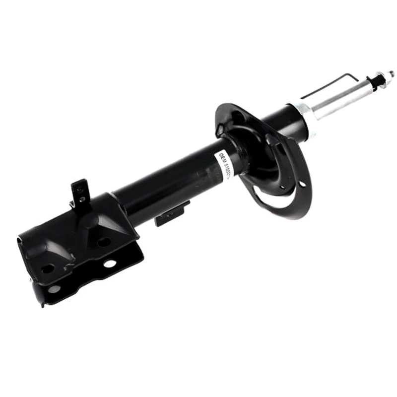 Image of STARK SKSA-0132160 Shock absorber Front Axle Left, Gas Pressure, Twin-Tube, Suspension Strut, Bottom Clamp Shock Absorber (854)