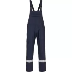 Image of Biz Weld Iona Bib and Brace Navy 2XL