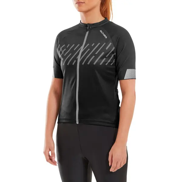 Image of Altura Airstream Womens Short Sleeve Jersey 8 BLACK