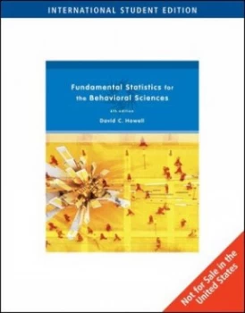 Image of Fundamental Statistics for the Behavioral Sciences by David Howell Book