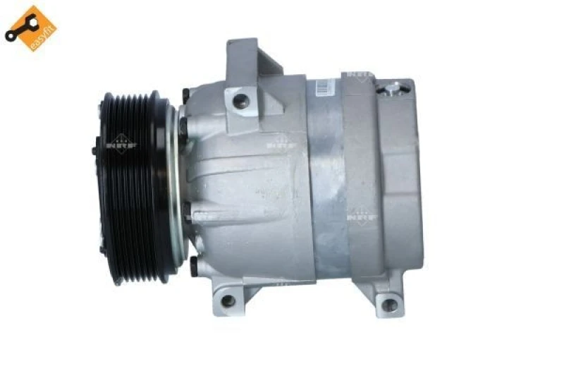Image of NRF 32481 AC Compressor EASY FIT PAG 150, with PAG compressor oil, with gaskets/seals Compressor,air conditioning (447)