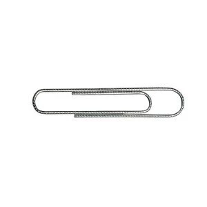 image of 5 Star Office Giant Paperclips Serrated Length 76mm Pack 100