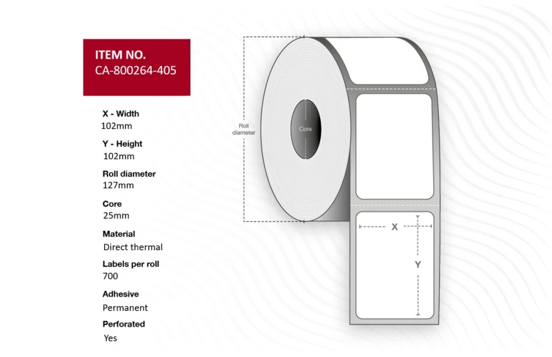 Image of CAPTURE Lel 102 x 102mm. Core