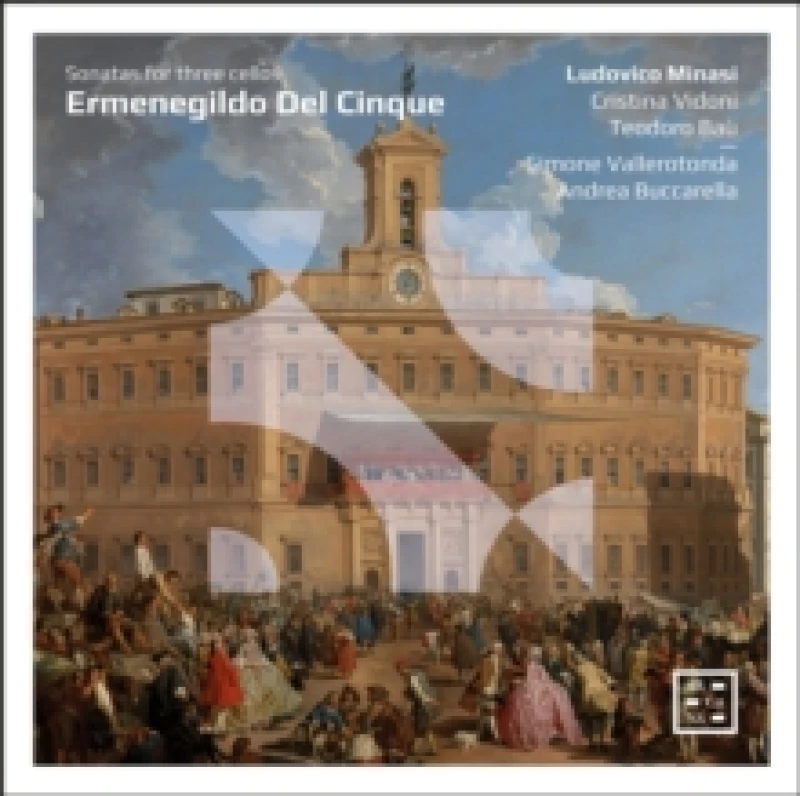 Image of Ermenegildo Del Cinque: Sonatas for Three Cellos CD / Album Digipak