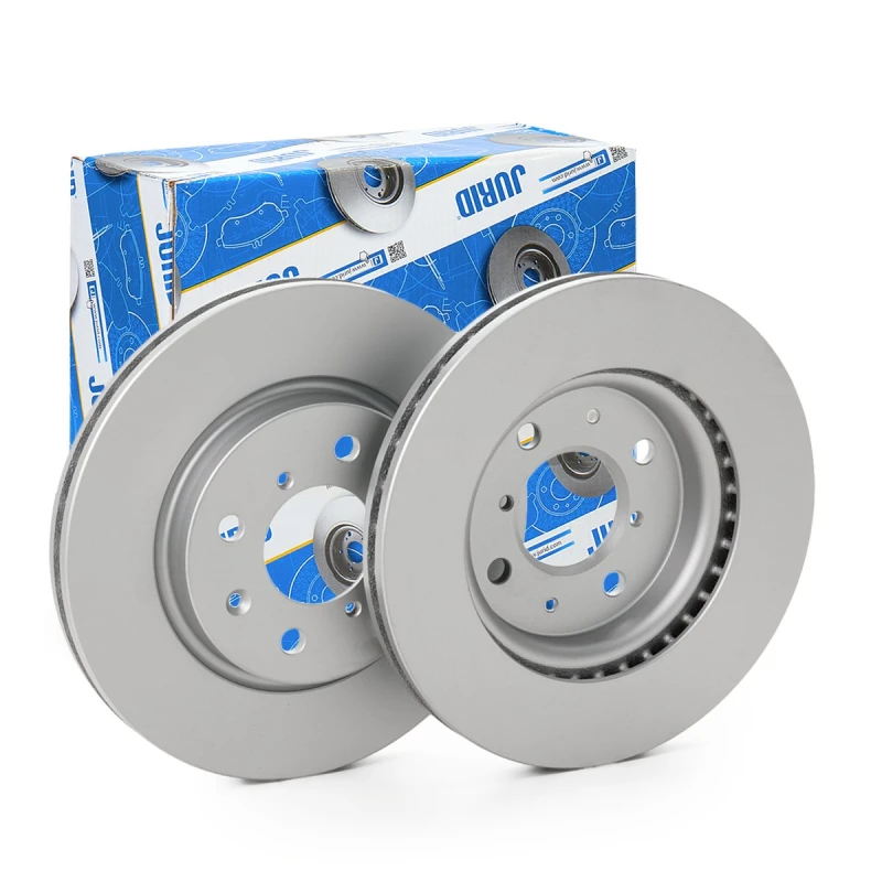 Image of JURID 562694JC Brake disc COAT+ Vented, Coated, with bolts/screws Brake Disc (82)