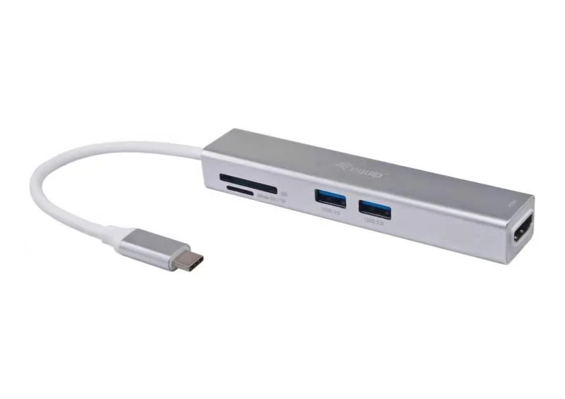 Image of Equip USB-C 5 in 1 Multifunctional Adapter