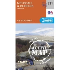 Image of Nithsdale and Dumfries by Ordnance Survey (Sheet map, folded, 2015)
