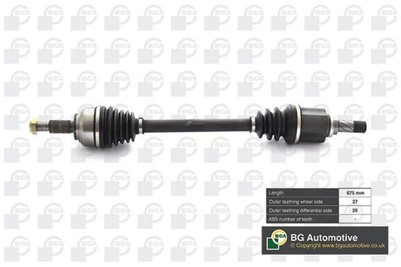 Image of BGA Drive shaft BGA DS7354L