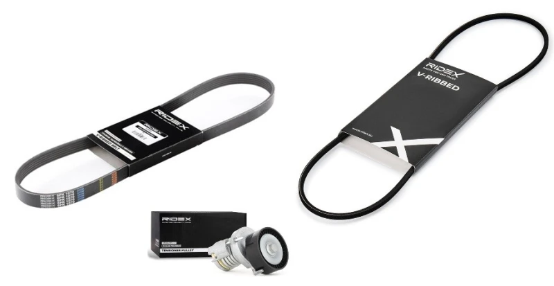 Image of RIDEX 542R1127 V-ribbed belt set V-Ribbed Belt Set (542)