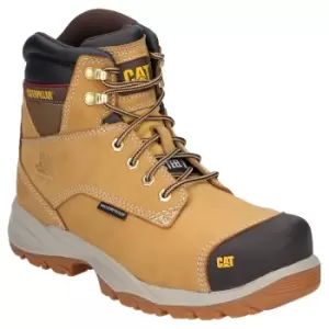 Image of CAT Workwear Mens Spiro Lace Up Leather Work Safety Boots UK Size 13 (EU 47)