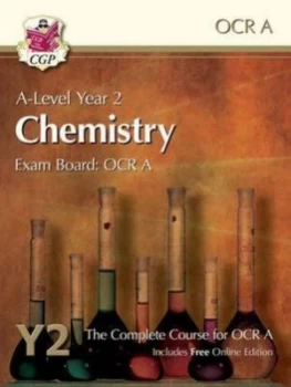 Image of New A-Level Chemistry for Ocr A Year 2 Student Book with Online Edition Hardback