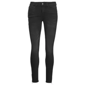 Image of Noisy May NMKIMMY womens Skinny Jeans in Black - Sizes US 26 / 32,US 27 / 32,US 28 / 32,US 29 / 32,US 25 / 32,US 31 / 32
